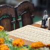 Onlyesh Boho Table Runner, 24 x 180 cm, Boho Decoration,