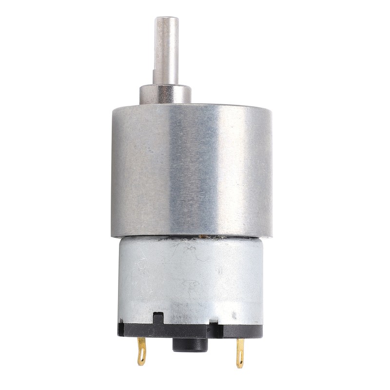 DC Motor 12V 12RPM Reducer Shaft SelfLocking Geared Motor for