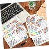 SEWACC 100pcs Motivational Reward Cards for Parents and Teachers Classroom