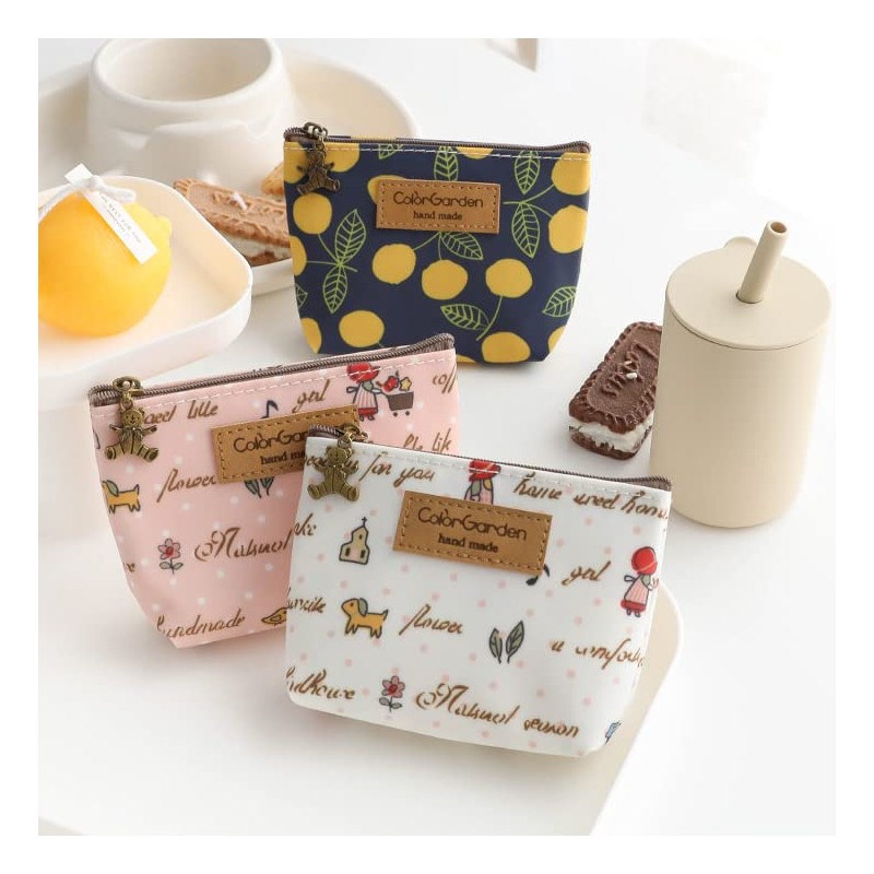 loco animo Pouch with Gusset S Size Lightweight Small Accessory
