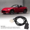 Qiilu Aux Female Audio Switch Cable Stereo Wiring Harness Aux