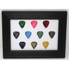Guitar Pick Wall Display Picture Frame for 10 Picks (Not