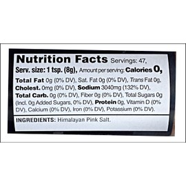 Adjustable Himalayan Pink Salt Jumbo Grinder, 13.4 oz