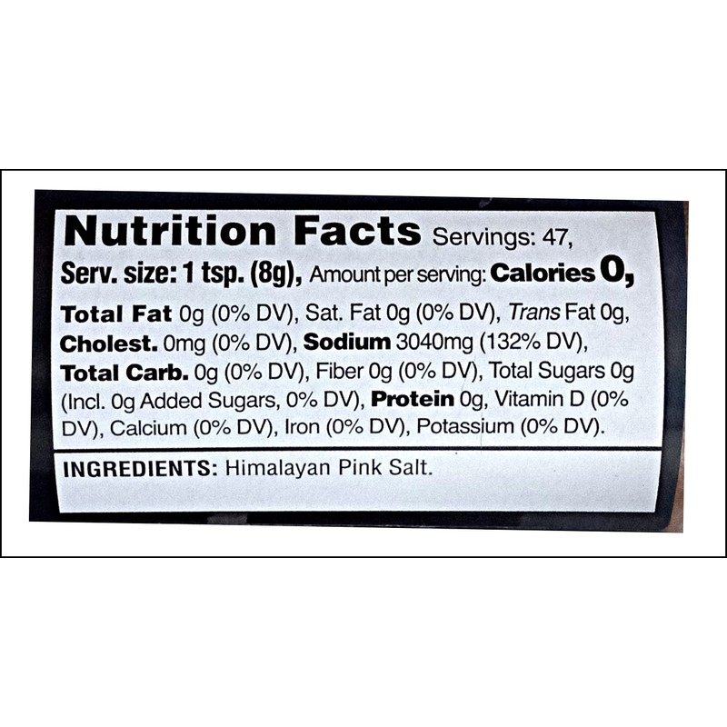 Adjustable Himalayan Pink Salt Jumbo Grinder, 13.4 oz