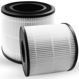3139A Filter Replacement Compatible with BISSELL MYair Pro Air Purifier 2-Pack 3139B Air Purifier Replacement Filter Part Number 3069 3-in-1 Replacement Filters