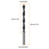 HARFINGTON 3pcs Brad Point Drill Bits 4.5mm(3/8") Dia Straight Round