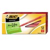 BIC Round Stic Xtra Precision & Xtra Life Ballpoint Pen,