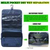 MAFIMOEA Fishing Handheld Tackle Storage Bag, Dry-Wet Separation, Waterproof Fishing