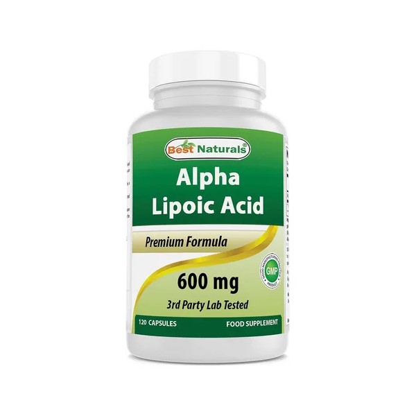 Acido Alpha Lipoico 600 Mg X 120 Cápsulas | Usa