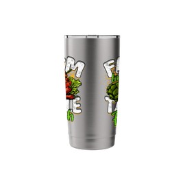 Organic Vegetable Gardening Farmers Market Local Farm Food Stainless Steel Insulated Tumbler