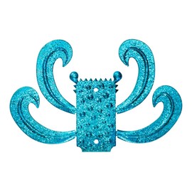 DAIWA Octopus Lei Comfortable Octopus Crawling Crab Curly, Blue Lame