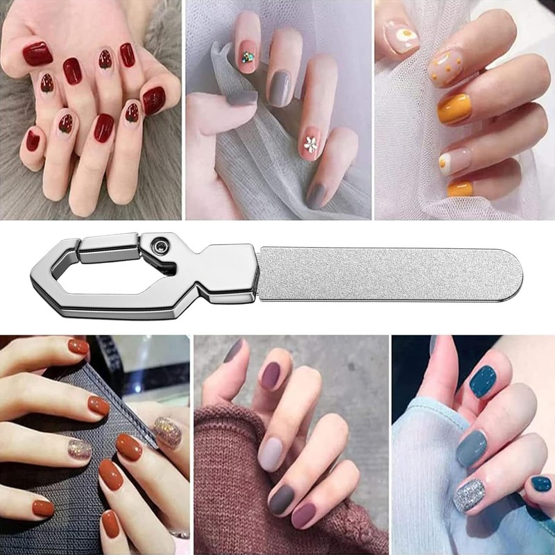 Stainless Steel Nail File - Metal File for Thick Toenails