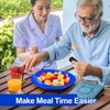 2 Sets Adaptive Utensils Bowl and Plate Set Adaptive Self