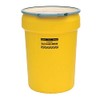 Eagle 1602 Salvage Drum with Metal Lever-Lock Ring, Yellow