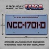 Star Trek: The Next Generation | NCC-1701-D | Metal Stamped