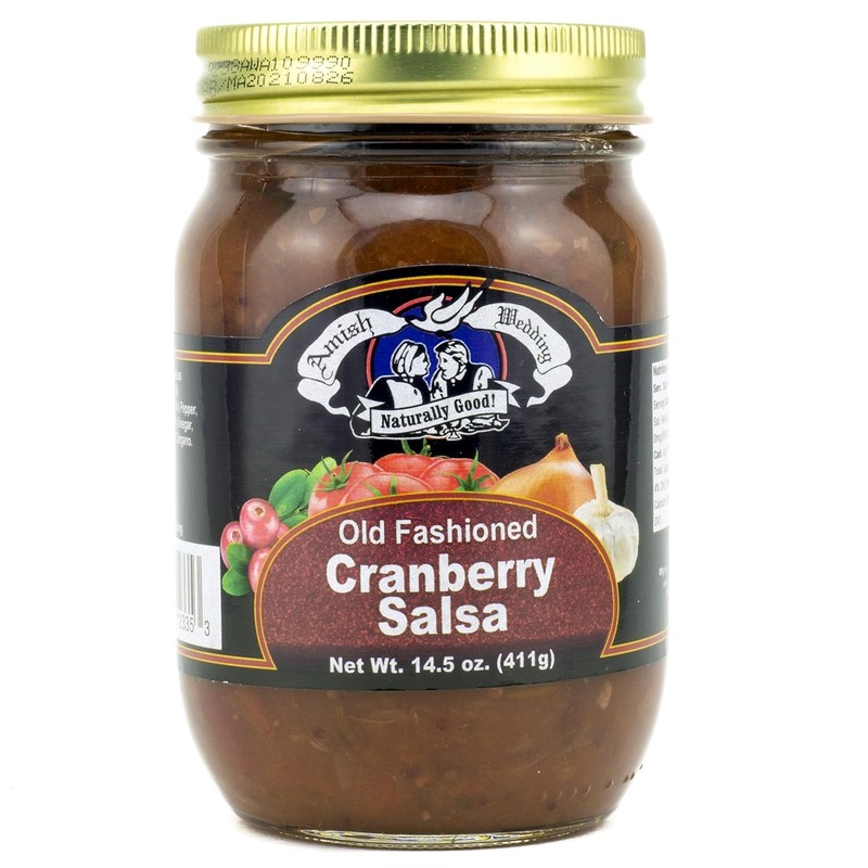 Amish Wedding Kettle Cooked Salsa, Thick and Chunky Pack of