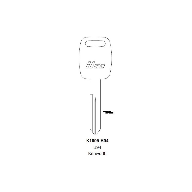 Ilco K1995 Kenworth Truck B94 Key Blank Pack of 10