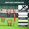 ZELUS 8 x 8ft Football Throwing Net, Quarterback Training Equipment