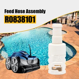 R0838101 Feed Hose Assembly Relacement for Polaris Quattro P40/Sport Connector, Pressure Side Automatic Pool Cleaner