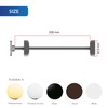 XFORT Viper Fixed Cable Window Restrictor in White, Durable Window