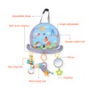 Baby Car Backseat Toy Adjustable Safe Educational Car Travel Newborn