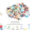 Anguis 1000 Piece Jigsaw Puzzle, Warm Christmas in Love, Cardboard