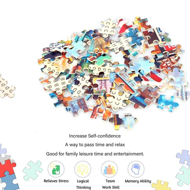 Anguis 1000 Piece Jigsaw Puzzle, Warm Christmas in Love, Cardboard