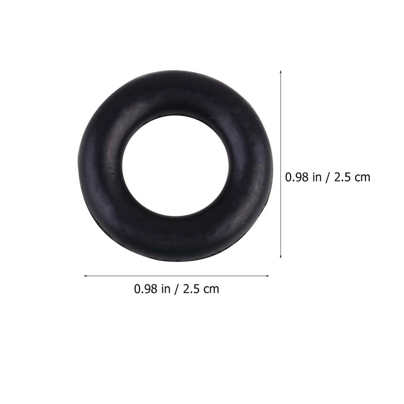 5PCS Black Sewing Machine Bobbin Winder Rubber Tire Ring Bobbin