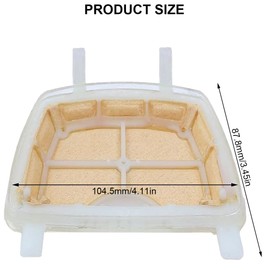 ZAMDOE Air Filter Service Kit Spark Plug Fuel Filter Start Pull Rope Accessories Compatible with Stihl MS171 MS181 MS211 Chainsaw Parts Replaces 1139 120 1602