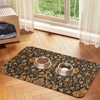 Turkish Carpet Design Dog Food Mat Absorbent Bowl Mats No