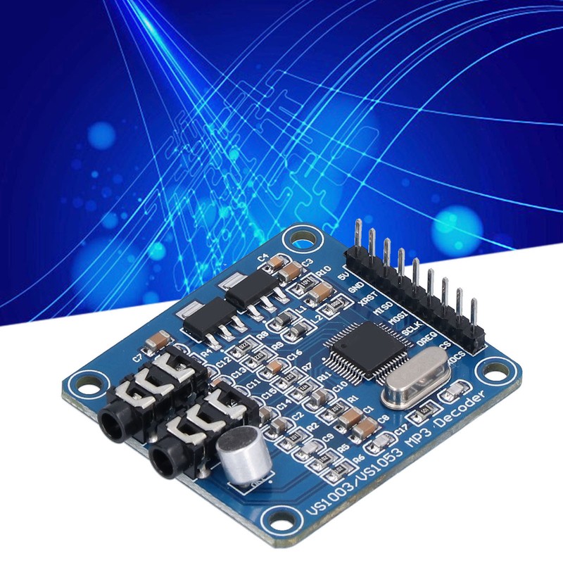 MP3 Decoder Module Decoding Board STM32 Microcontroller Development Accessory VS1003B