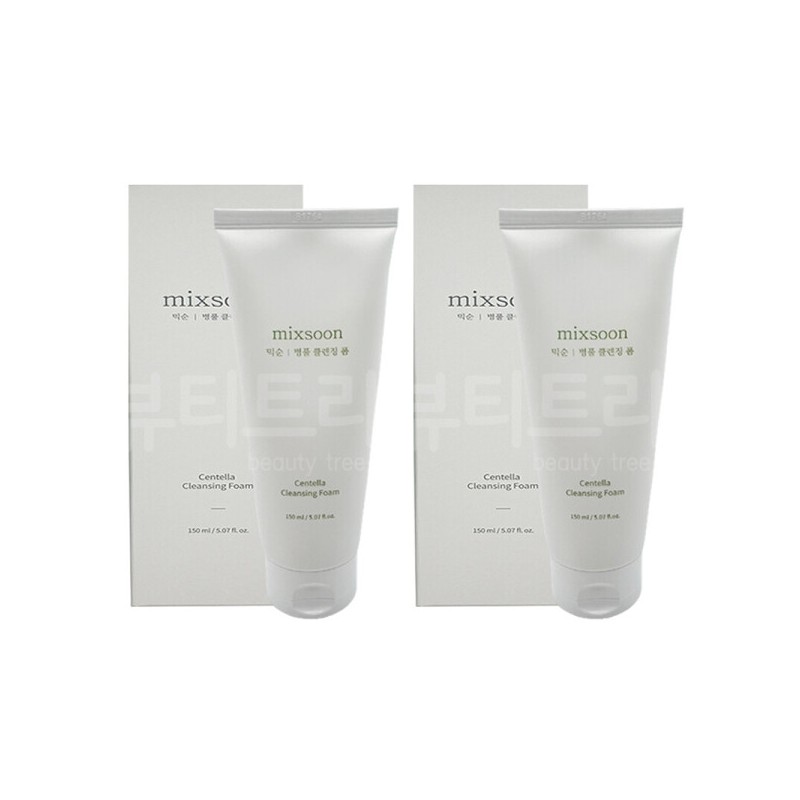 Mixoon Bottle Grass Cleansing Foam 150ml + 150ml / 믹순