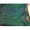NEW CREATIONS FABRIC AND FOAM INC GREEN ROYALTY IRIDESCENT SEQUINS