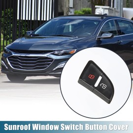 X AUTOHAUX Central Door Lock Switch Button Cover Front Left 8K1962107AV10 Black