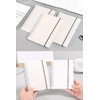 Shulaner Spiral Notebook A6 Blank, 80 Sheets Paper, PP Matte