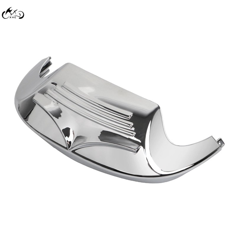 Unbranded Chrome Front Fender Mudguard Trim Tip For Harley FLHT