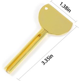 Metal Tube Presser Tube Roller Tube Wringer Key Dispenser Roller,4Pcs Metal TubePresserTube Roller Tube Wringer Keys Dispenser Roller,Metal Toothpaste SqueezerTube Squeezer Key Roller Tube Squeezer