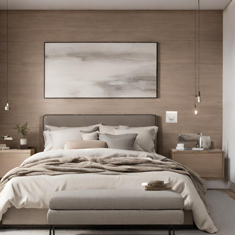 Jandei - Dimmer TRIAC 500W Dimmer Elegant Interior Wall Decoration