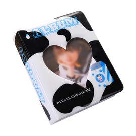 88flix Korean Collect Book Cow Print Trading Card File Card File Binder