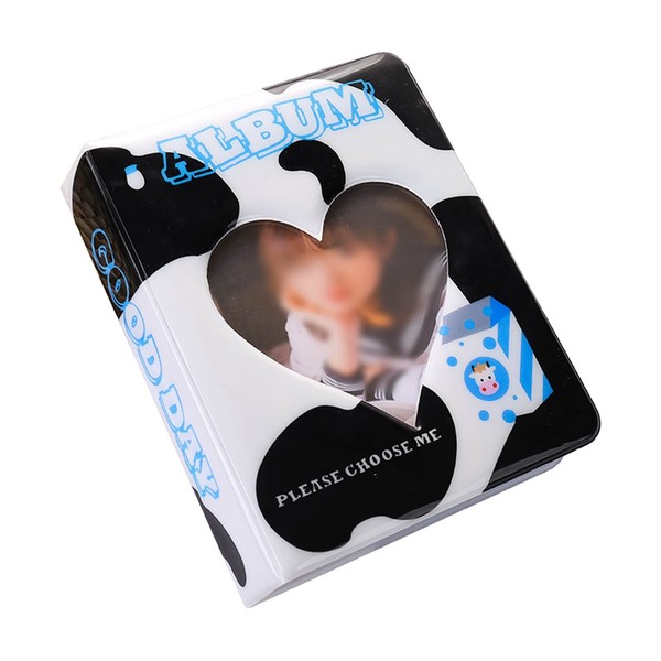 88flix Korean Collect Book Cow Print Trading Card File Card
