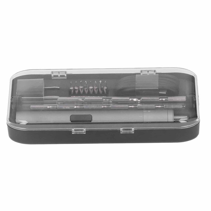 Electric Screwdriver Cordless Rechargeable 395RPM with 24Pcs Bits for Repair