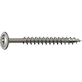 Spax T-STAR Plus Head Screw, Part Thread A2Stainless Steel, 0257000800505