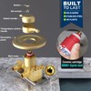 ZYGOLVQ Three Function Shower Valve with Trim Kit, Adjustable Water