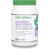 Organika Canadian-Made Magnesium Bisglycinate - 200mg, High Absorption, Muscle Recovery,