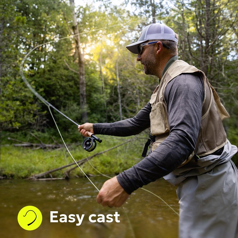 SF Fly Fishing Floating Line with Welded Loop Weight Forward