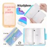 Estampas Sello Uñas: 9 Plantillas+sello+raspador+bolsa Láser