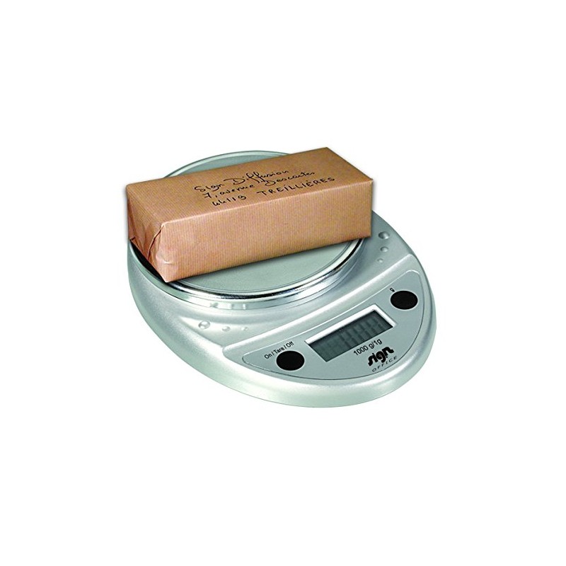 Sign 1kg Electronic Letter Scale - Grey/Silver