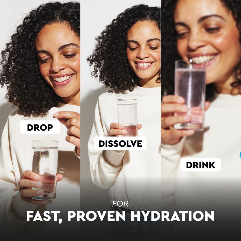 O.R.S Hydration Tablets with Electrolytes, Vegan, Gluten and Lactose Free