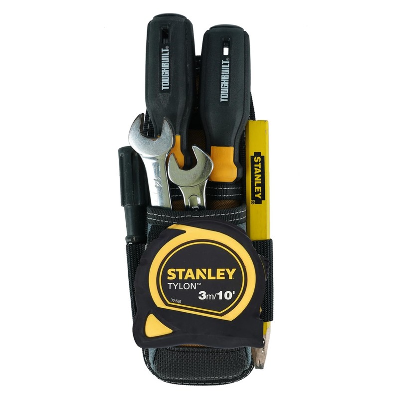MELOTOUGH Small Tool Pouch Electrican Clip on Tool Pouch,Tool Belt