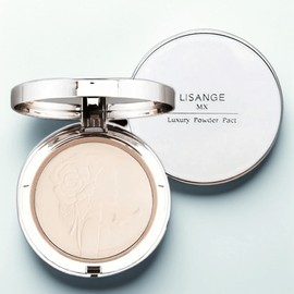 Lisange MX Luxury Powder Pact., No. 02 Pure Beige, 1 pc. / 리스앙쥬 MX 럭셔리 파우더 팩트., 02호 퓨어 베이지, 1개